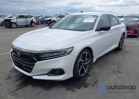 2022 Honda Accord Sport Special Edition из США, поврежденный, VIN 1HGCV1F45NA120278